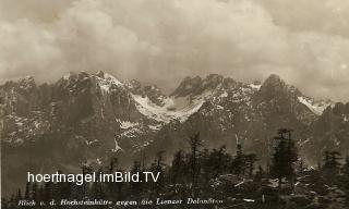Hochsteinhütte - Tirol - alte historische Fotos Ansichten Bilder Aufnahmen Ansichtskarten 