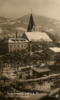 Lienz, Alte Spitalskirche - Tirol - alte historische Fotos Ansichten Bilder Aufnahmen Ansichtskarten 