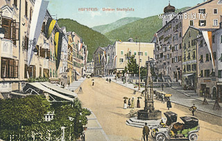 Kufstein - Unterer Stadtplatz - Tirol - alte historische Fotos Ansichten Bilder Aufnahmen Ansichtskarten 