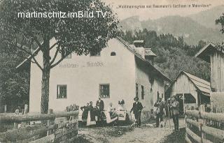 Malenitzen, Ressmann's Gasthaus zum Paradis - Kärnten - alte historische Fotos Ansichten Bilder Aufnahmen Ansichtskarten 