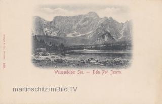 Weissenfelser See - Fusine in Valromana - Weissenfels - alte historische Fotos Ansichten Bilder Aufnahmen Ansichtskarten 