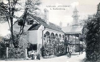 Schloss Steinhof bei Radkersburg - Bad Radkersburg - alte historische Fotos Ansichten Bilder Aufnahmen Ansichtskarten 