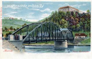 Mureck, Murbrücke - Mureck - alte historische Fotos Ansichten Bilder Aufnahmen Ansichtskarten 