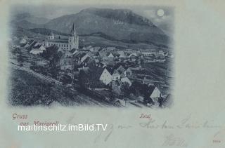 Mariazell - Mondscheinkarte - Mariazell - alte historische Fotos Ansichten Bilder Aufnahmen Ansichtskarten 