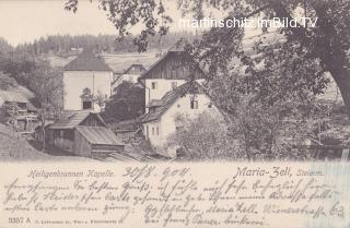 Marizell  Heiligenbrunnen Kapelle  - Mariazell - alte historische Fotos Ansichten Bilder Aufnahmen Ansichtskarten 
