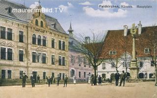 Feldkirchen - Hauptplatz - Feldkirchen - alte historische Fotos Ansichten Bilder Aufnahmen Ansichtskarten 
