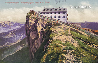 Schafbergspitze - Salzburg - alte historische Fotos Ansichten Bilder Aufnahmen Ansichtskarten 