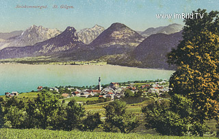 St. Gilgen - Salzburg-Umgebung - alte historische Fotos Ansichten Bilder Aufnahmen Ansichtskarten 