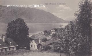 Sattendorf Ortsansicht - Treffen am Ossiacher See - alte historische Fotos Ansichten Bilder Aufnahmen Ansichtskarten 