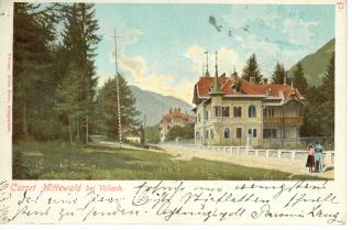 Kurort Mittewald - Villach - alte historische Fotos Ansichten Bilder Aufnahmen Ansichtskarten 