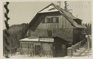 Kanzelbahn Berggasthof - Kanzelhöhe - alte historische Fotos Ansichten Bilder Aufnahmen Ansichtskarten 