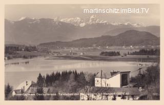 Annenheim, Talstation der Kanzelbahn - Treffen am Ossiacher See - alte historische Fotos Ansichten Bilder Aufnahmen Ansichtskarten 