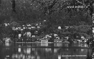 Annenheim vom See - Treffen am Ossiacher See - alte historische Fotos Ansichten Bilder Aufnahmen Ansichtskarten 