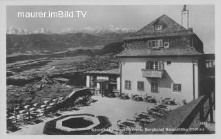 Berghotel auf der Kanzelhöhe - Treffen am Ossiacher See - alte historische Fotos Ansichten Bilder Aufnahmen Ansichtskarten 