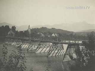 Brücke bei Rosegg - Rosegg - alte historische Fotos Ansichten Bilder Aufnahmen Ansichtskarten 