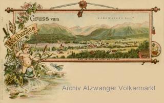 Bad Velden am Wörthersee - Villach Land - alte historische Fotos Ansichten Bilder Aufnahmen Ansichtskarten 