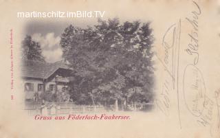 Föderlach Ortsansicht - Villach Land - alte historische Fotos Ansichten Bilder Aufnahmen Ansichtskarten 