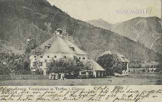 Evangelisches Vereinshaus - Treffen - alte historische Fotos Ansichten Bilder Aufnahmen Ansichtskarten 
