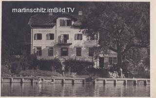 Ossiach, Gasthof Pension Seeblick - Ossiach - alte historische Fotos Ansichten Bilder Aufnahmen Ansichtskarten 