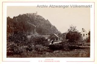 Landskron mit Ruine - KAB - Villach - alte historische Fotos Ansichten Bilder Aufnahmen Ansichtskarten 