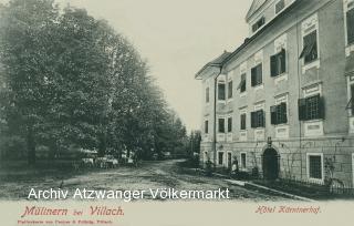 Müllnern, Hotel Kärntnerhof - Kärnten - alte historische Fotos Ansichten Bilder Aufnahmen Ansichtskarten 