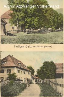 Heiligen Geist bei Villach, Köffer's Gasthaus  - Heiligengeist - alte historische Fotos Ansichten Bilder Aufnahmen Ansichtskarten 