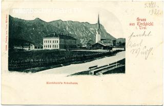Gruss aus Kirchbichl - Volksschule - alte historische Fotos Ansichten Bilder Aufnahmen Ansichtskarten 