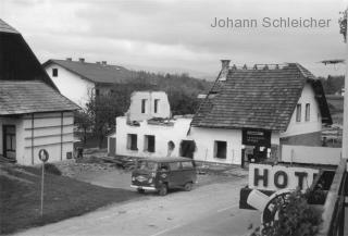 Drobollach, Abtrag Haus Pirker-Mischölitsch Hube - Seeblickstraße - alte historische Fotos Ansichten Bilder Aufnahmen Ansichtskarten 
