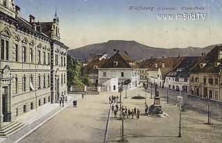 Wolfsberg - Weyer Platz - alte historische Fotos Ansichten Bilder Aufnahmen Ansichtskarten 