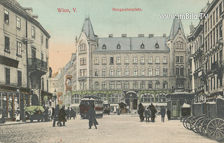 Margarethenplatz - Wien,Margareten - alte historische Fotos Ansichten Bilder Aufnahmen Ansichtskarten 