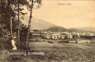 Blick auf Lind - Villach-Lind - alte historische Fotos Ansichten Bilder Aufnahmen Ansichtskarten 