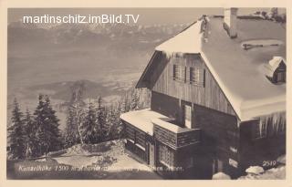 Kanzelhöhe, Touristenhaus - Kanzelhöhe - alte historische Fotos Ansichten Bilder Aufnahmen Ansichtskarten 