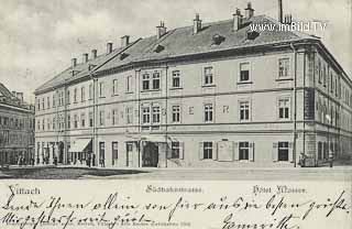 Südbahnstrasse - Hotel Mosser - Kärnten - alte historische Fotos Ansichten Bilder Aufnahmen Ansichtskarten 