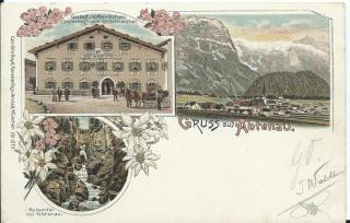Gruss aus Abtenau - Hallein - alte historische Fotos Ansichten Bilder Aufnahmen Ansichtskarten 