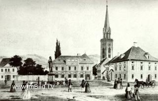 Am Gasser-Platz - Villach - alte historische Fotos Ansichten Bilder Aufnahmen Ansichtskarten 