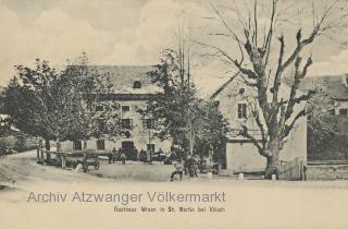 St. Martin bei Villach. Gasthaus Wrann - Kärnten - alte historische Fotos Ansichten Bilder Aufnahmen Ansichtskarten 