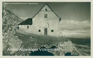 Villacher Alpe, Slovenische Kirche - Villach Land - alte historische Fotos Ansichten Bilder Aufnahmen Ansichtskarten 