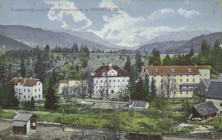 Hotel Kärntnerhof in Finkenstein - Villach Land - alte historische Fotos Ansichten Bilder Aufnahmen Ansichtskarten 