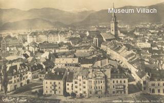 Das Stadtzentrum um 1915 - Villach - alte historische Fotos Ansichten Bilder Aufnahmen Ansichtskarten 