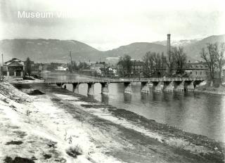 Die ehem. Kriegsbrücke - Villach - alte historische Fotos Ansichten Bilder Aufnahmen Ansichtskarten 