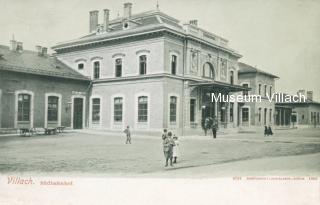 Südbahnhof - Villach - alte historische Fotos Ansichten Bilder Aufnahmen Ansichtskarten 