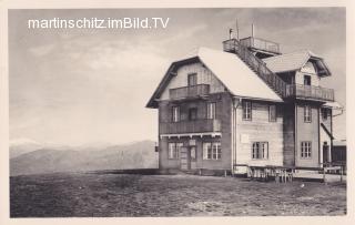 Stifters Gipfelhaus auf der Gerlitze - Treffen am Ossiacher See - alte historische Fotos Ansichten Bilder Aufnahmen Ansichtskarten 