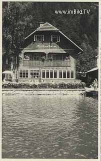 Strandpension Birkenheim - Treffen am Ossiacher See - alte historische Fotos Ansichten Bilder Aufnahmen Ansichtskarten 