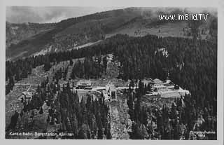 Kanzelbahn Bergstation - Treffen am Ossiacher See - alte historische Fotos Ansichten Bilder Aufnahmen Ansichtskarten 