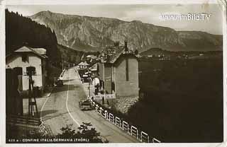 Grenzübergang Thörl Maglern - Coccau - alte historische Fotos Ansichten Bilder Aufnahmen Ansichtskarten 