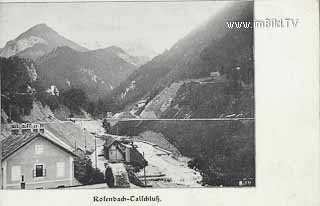 Rosenbach - Talschluss - St. Jakob im Rosental - alte historische Fotos Ansichten Bilder Aufnahmen Ansichtskarten 