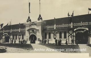 Villach, Festhalle VII. Kärntner Sängerbundfest - Kärnten - alte historische Fotos Ansichten Bilder Aufnahmen Ansichtskarten 