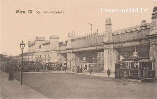 Wien Alsergrund Stadtbahnviadukt - Oesterreich - alte historische Fotos Ansichten Bilder Aufnahmen Ansichtskarten 