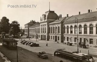 Bahnhof St. Pölten  - Oesterreich - alte historische Fotos Ansichten Bilder Aufnahmen Ansichtskarten 
