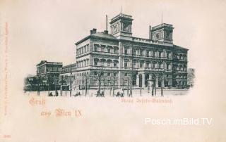 Wien Franz Josefs- Bahnhof - Oesterreich - alte historische Fotos Ansichten Bilder Aufnahmen Ansichtskarten 